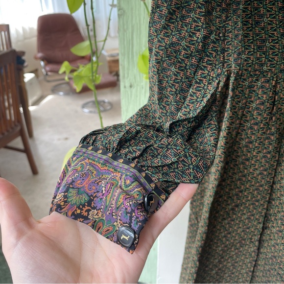 Vintage Japanese Dress reworked by local sewer. Sz 2-4 - Picture 6 of 9